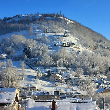 Appartement Cosy A Cornimont 30 M² Avec Terrasse Et Vue Montagne Exterior photo